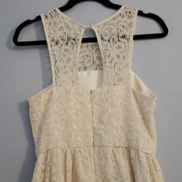 The Limited sz 6 ivory dress - Picture 4 of 8